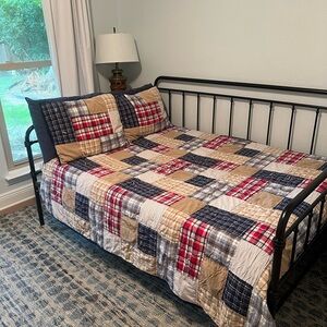 Circo Full Plaid Patchwork Quilt & 2 Shams Set - Multicolor